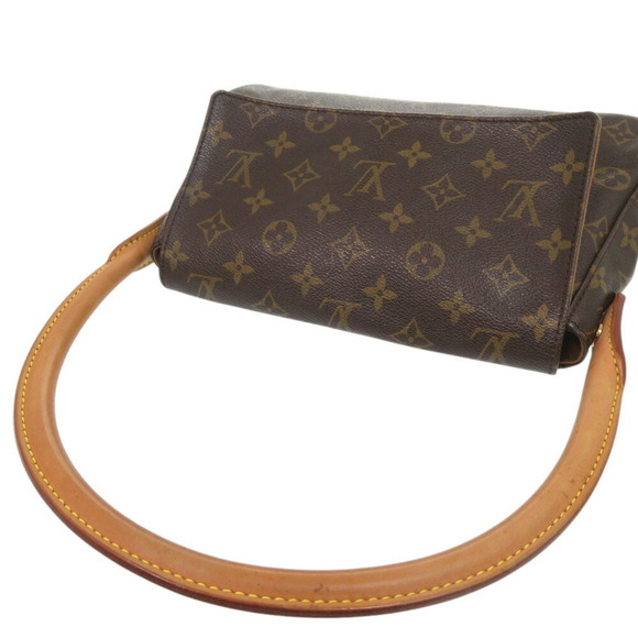 LOUIS VUITTON Authentic Brown Monogram Mini Looping Bag - Picture 8 of 10